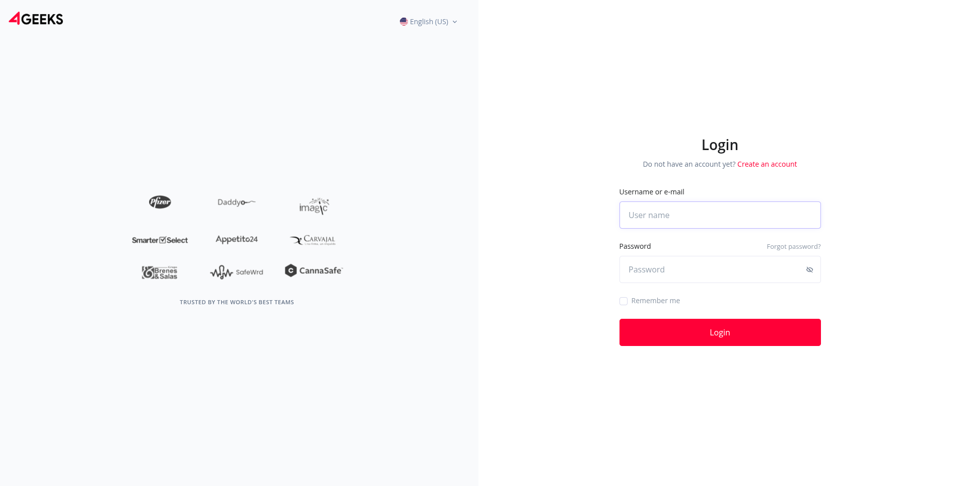 Navigating to Log-In.